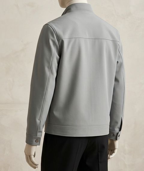GENZARTICLES Men Solid Biker/Riding Jacket - Image 5