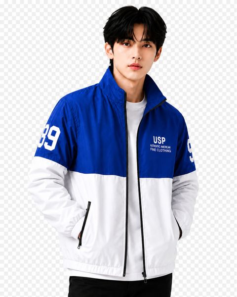 PLATINUMCARTZ Men Colorblock Sports Jacket - Image 4