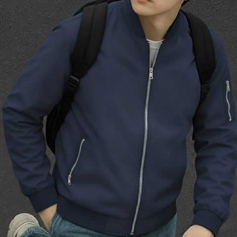 IanaT Men Solid Casual Jacket - Image 6