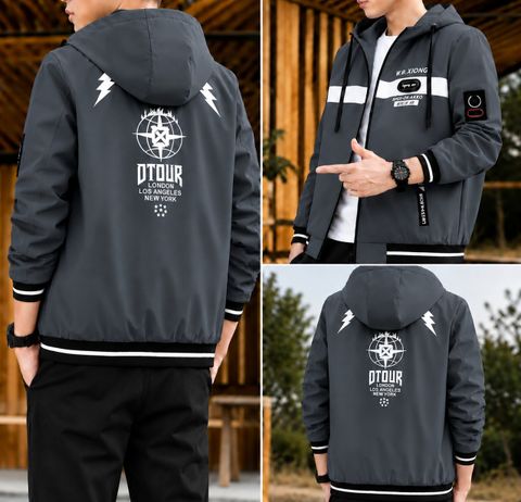 AZITIZ Men Printed Casual Jacket - Image 7