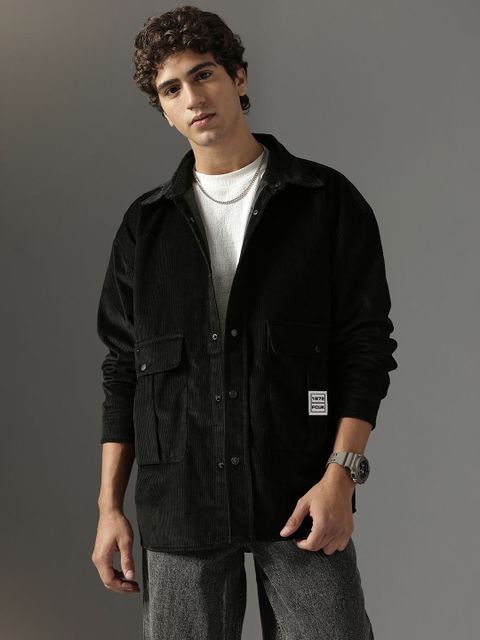 FCUK Men Solid Tailored Jacket - Image 4