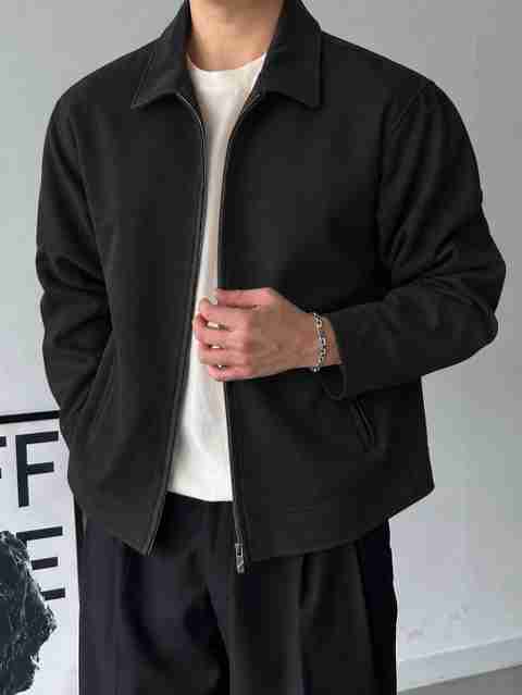 N AND J Men Solid Casual Jacket - Image 5