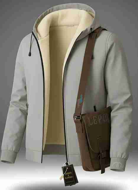 Jammy & Kammo Men Solid Casual Jacket - Image 2