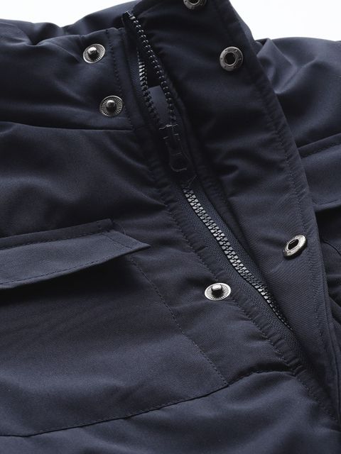 Roadster Men Solid Padded Jacket - Image 6