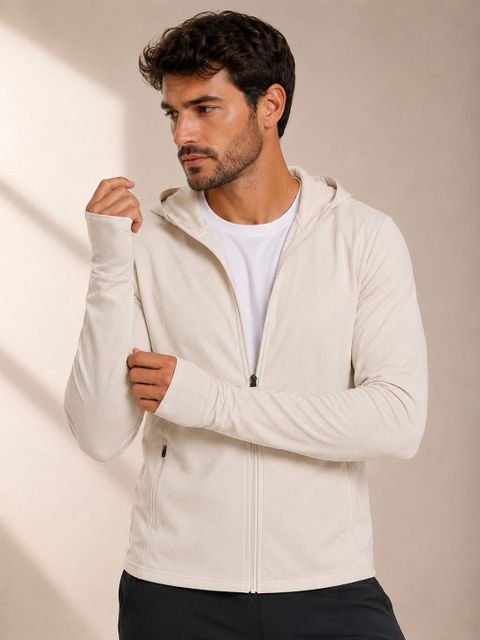 Meerza Men Solid Sports Jacket - Image 8