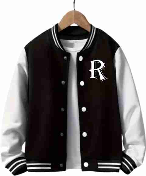 FLAXWEAR Men Striped Varsity Jacket - Image 2
