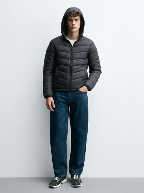 HIGHLANDER Men Solid Puffer Jacket - Image 7