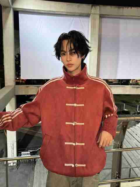 BLAZEDWEAR Striped Bomber Jacket - Image 2