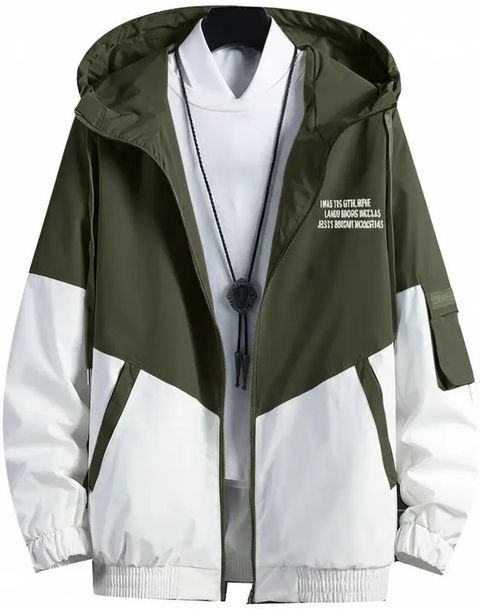 WEARSPOT Men Colorblock Casual Jacket - Image 5