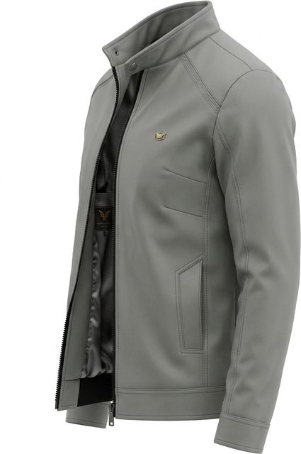 GENZARTICLES Men Solid Biker/Riding Jacket - Image 6