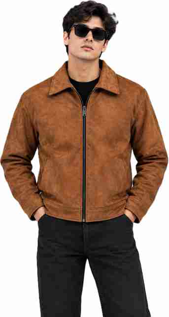 FAUX HUB Men Solid Casual Jacket - Image 3