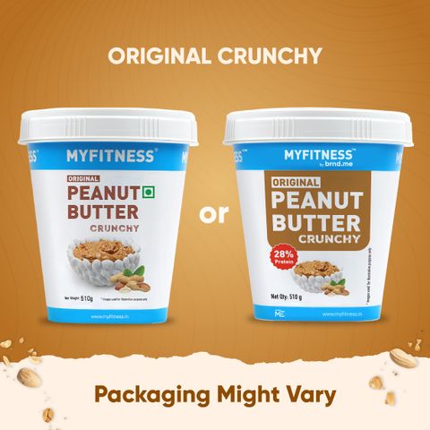 MYFITNESS Original Smooth & Crunchy Combo (1020g, Pack of 2) - Image 6
