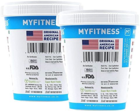 MYFITNESS Original Smooth & Crunchy Combo (1020g, Pack of 2) - Image 4