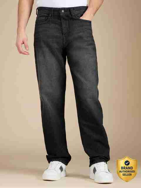 Pepe Jeans Men Relaxed Fit Mid Rise Black Jeans - Image 5