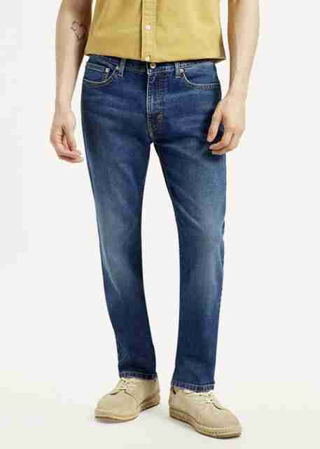 Levi's 511 Men Slim Mid Rise Blue Jeans - Image 3