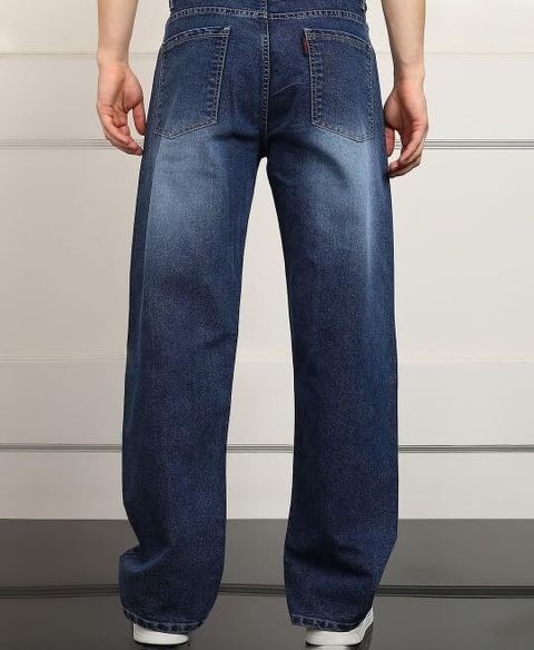 JAAR FASHION Men Jogger Fit Mid Rise Blue Jeans - Image 3
