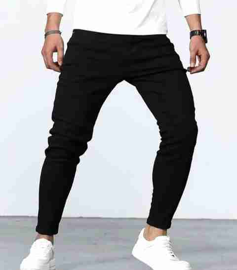 Dawson Men Slim Mid Rise Black Jeans - Image 3