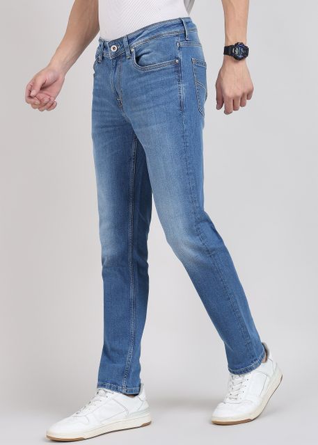 KILLER Men Slim Mid Rise Blue Jeans - Image 7