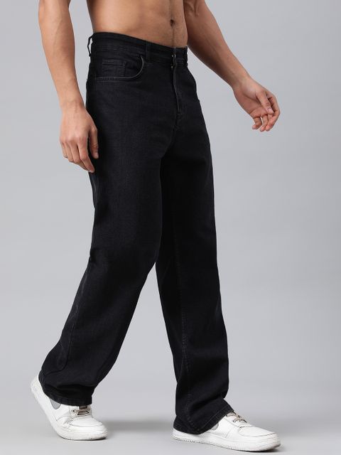 KOTTY Men Regular Mid Rise Black Jeans - Image 7