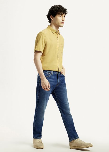 Levi's 511 Men Slim Mid Rise Blue Jeans - Image 6