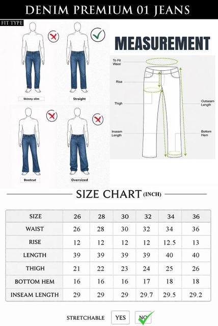 METRONAUT Men Straight Fit High Rise Brown Jeans - Image 8