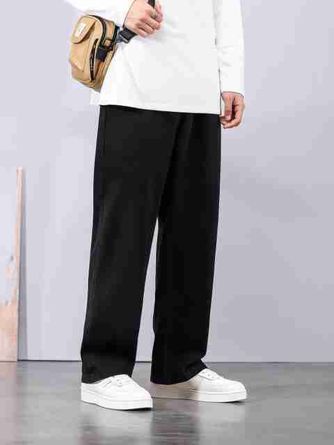 Denim Life Men Loose Fit Mid Rise Black Jeans - Image 5