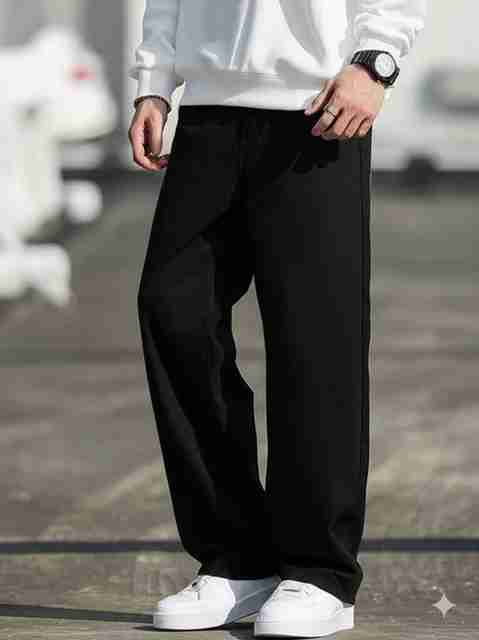 DENIM BOLD Men Loose Fit Mid Rise Black Jeans - Image 2