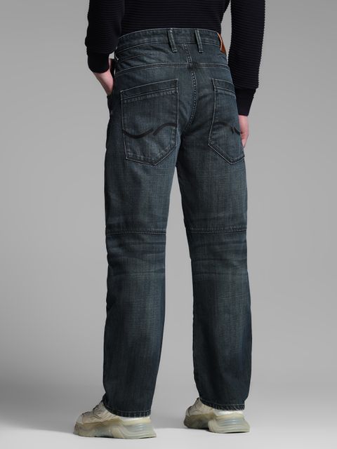 JACK & JONES Men Loose Fit High Rise Black Jeans - Image 7