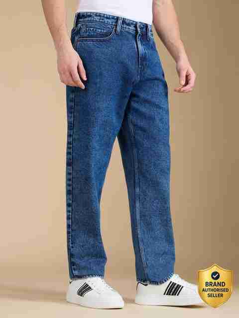 Pepe Jeans Men Relaxed Fit Mid Rise Blue Jeans - Image 5