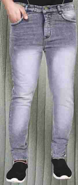 JOYGURU CREATION Men Regular Mid Rise Grey Jeans - Image 5