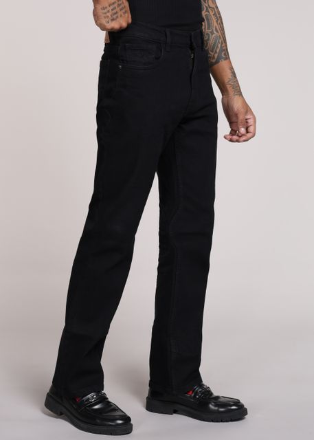 INDIAN TERRAIN Men Boot-Leg Mid Rise Black Jeans - Image 7