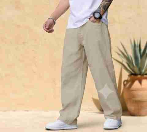 CABRRR Men Regular Mid Rise Beige Jeans - Image 3