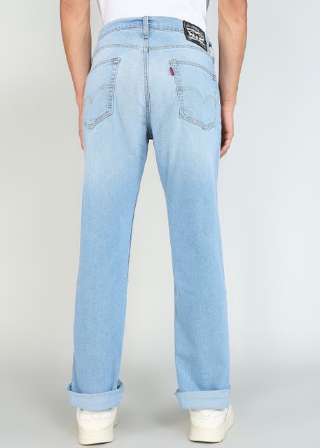 LEVI'S Men Tapered Fit Mid Rise Light Blue Jeans - Image 8