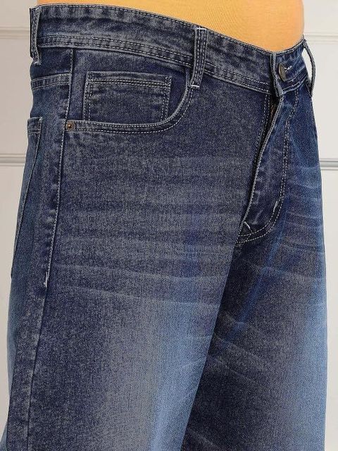 JAAR FASHION Men Jogger Fit Mid Rise Blue Jeans - Image 5