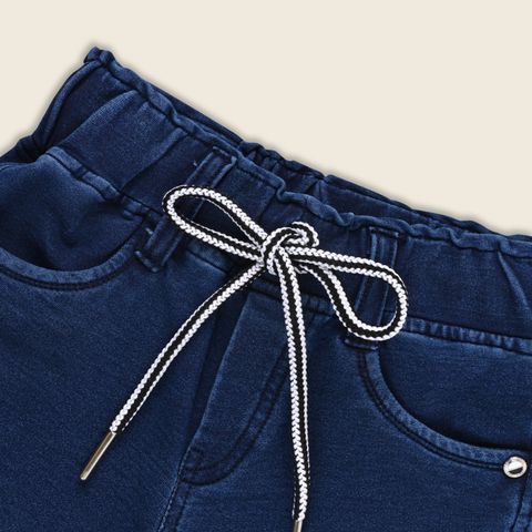Wishkaro Baby Boys Jogger Fit Mid Rise Dark Blue Jeans - Image 7