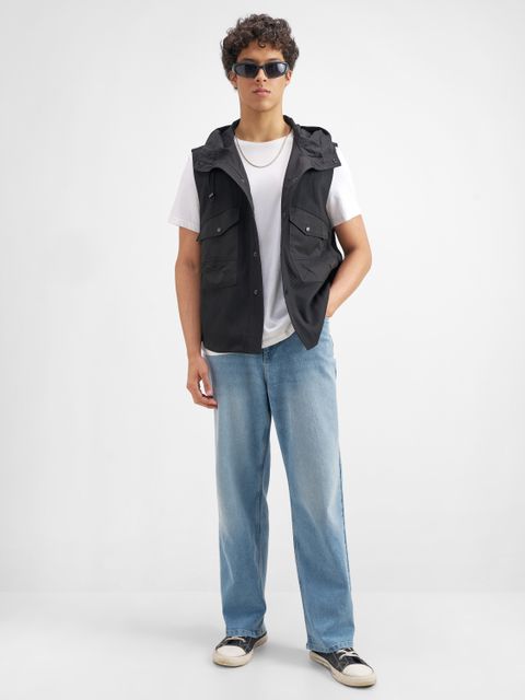 HIGHLANDER Men Relaxed Fit Mid Rise Blue Jeans - Image 7