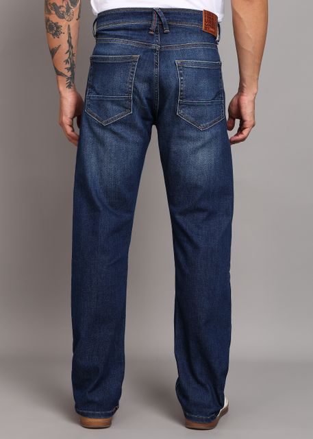 KILLER Men Straight Fit Mid Rise Dark Blue Jeans - Image 8