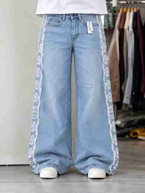 Sayra Ecom Men Baggy Fit Mid Rise Blue Jeans - Image 2