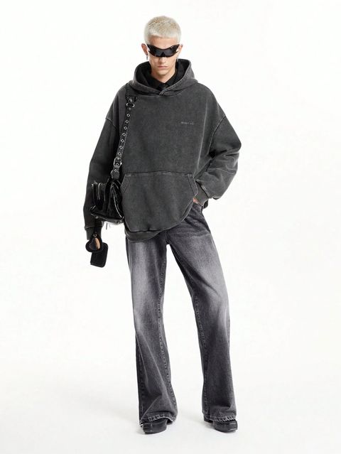 KOTTY Men Relaxed Fit Low Rise Grey Jeans - Image 8