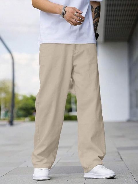CABRRR Men Regular Mid Rise Beige Jeans - Image 6