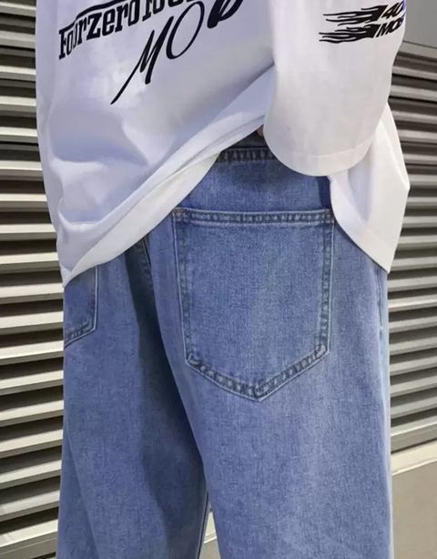 Sobbers Men Straight Fit Mid Rise Light Blue Jeans - Image 6