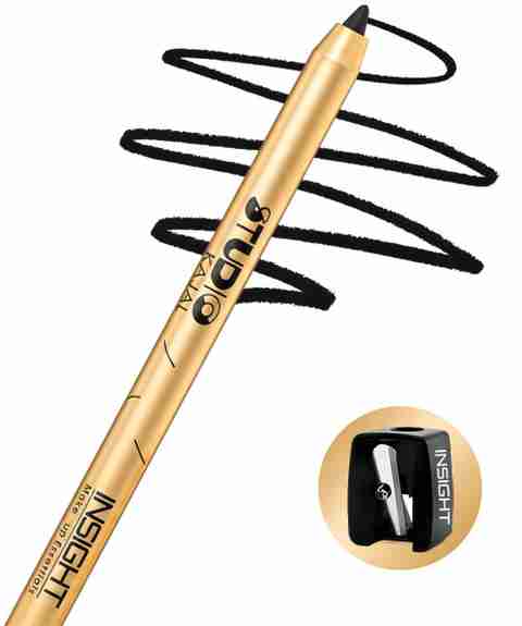 Insight Studio Kajal Waterproof Jet Black Eye Pencil 1.5g - Image 5