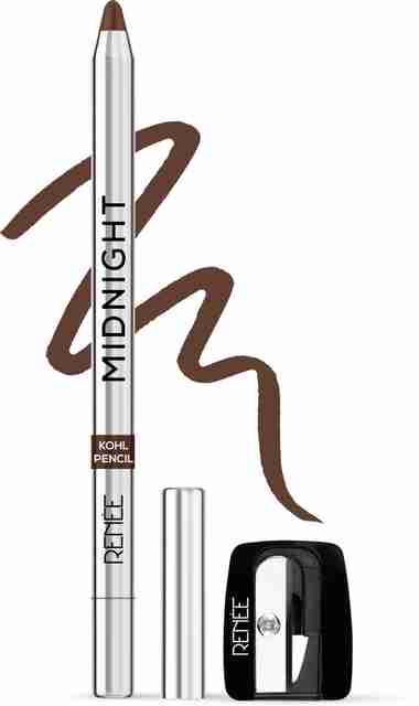 Renee Midnight Kohl Kajal Pencil - Brown, 1.5g - Image 5
