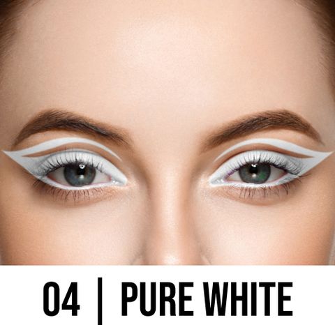 COLORS QUEEN Extreme Color Kajal - Pure White, 0.4g 400 mg - Image 6