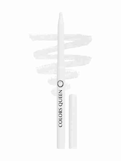 COLORS QUEEN Extreme Color Kajal - Pure White, 0.4g 400 mg - Image 5