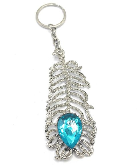 Jdp Novelty Get Any One Random Pcs of this Oh My God OMG Movie Metal Feather Key Chain - Image 6