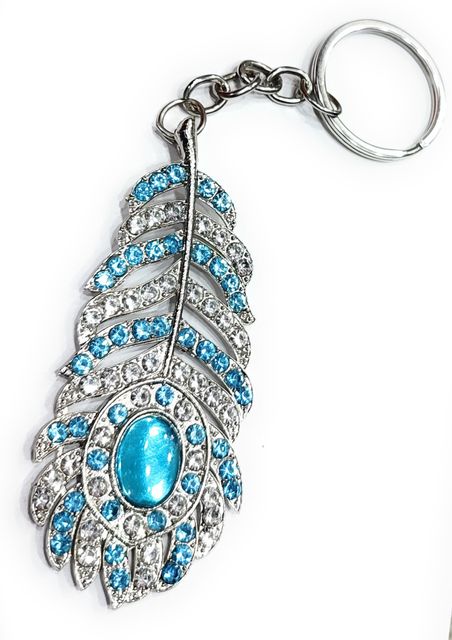 Jdp Novelty Get Any One Random Pcs of this Oh My God OMG Movie Metal Feather Key Chain - Image 7