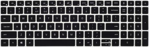 Saco Keyboard Protector for 2025 New Dell 15 DC15255 15.6 Inch Laptop Keyboard Skin (Black) - Image 6