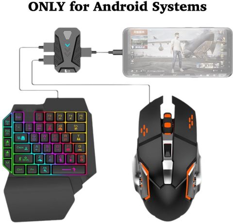 CELMEX 4-in-1 Mobile Game Combo Pack Bluetooth Gaming Keyboard - Image 6