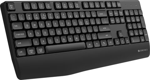 ZEBRONICS Companion 202 Wireless Standard Desktop Keyboard Compatible with Desktop, Laptop, Mac with Upto 1600 Adjustable DPI Optical Mouse, 2.4GHz Wireless, 104 Keys Layout, Dedicated Copilot AI Key, 12 Integrated Multimedia Keys, Silent Operation (Black) - Image 4